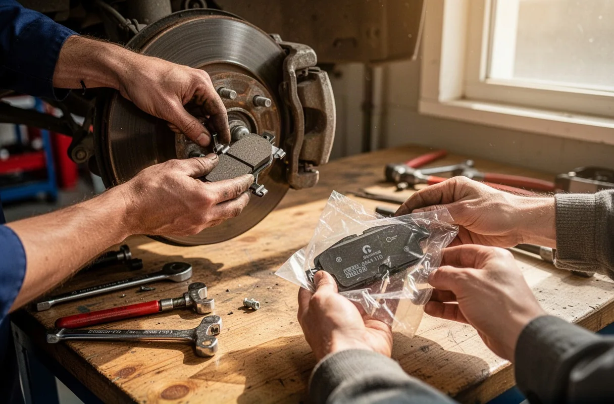 Freinage : plaquettes et disques